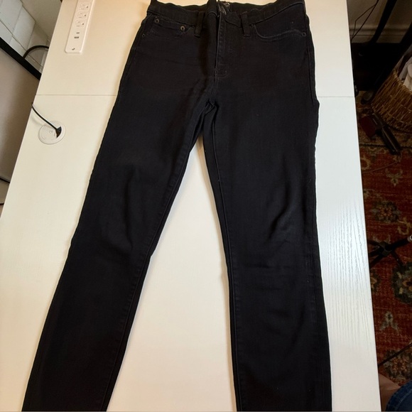 J. Crew Women's Black Jeans size 27 skinny‎ ankle jeans - Picture 6 of 7